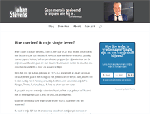 Tablet Screenshot of johanstevens.nl